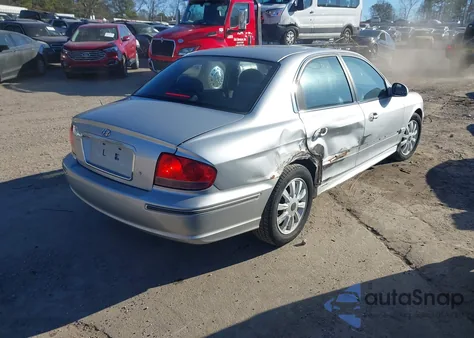 2004 Hyundai Sonata Gls/Lx z USA, uszkodzony, nr VIN KMHWF35H94A019876